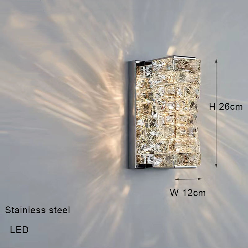 800mm Crystal LED Chandelier / A91small / Tricolor LED light