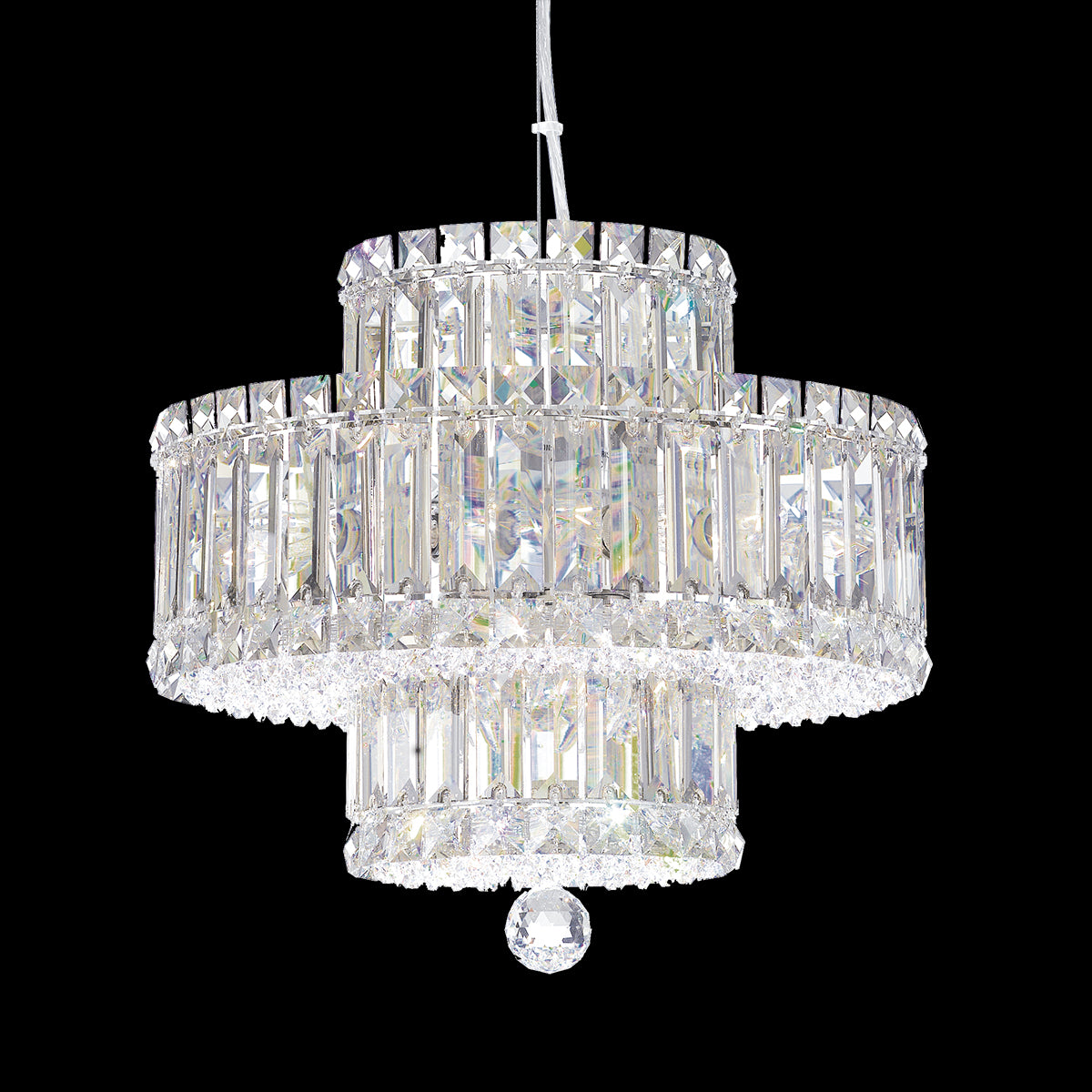 Art Deco Crystal Pendant Light
