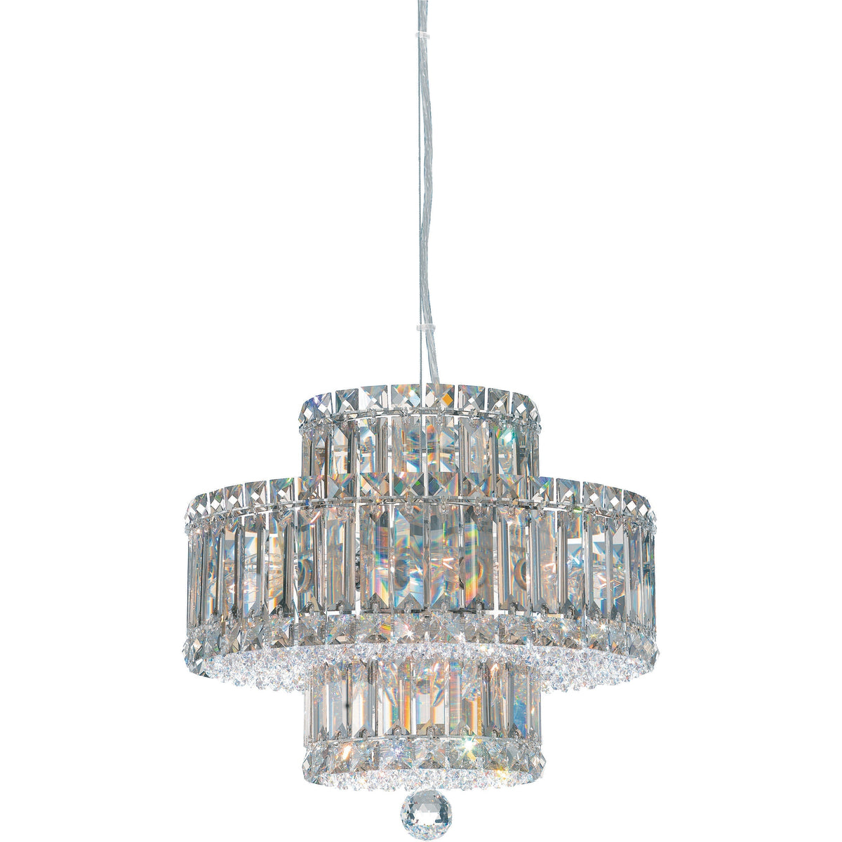 Art Deco Crystal Pendant Light