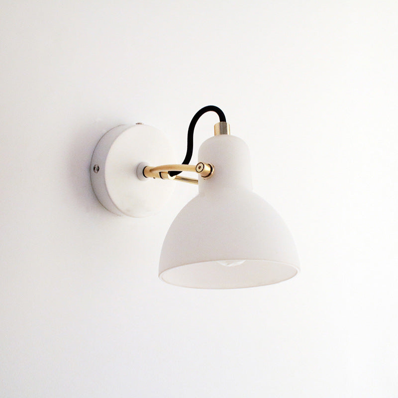 Rotating Glass Bedside Wall Light